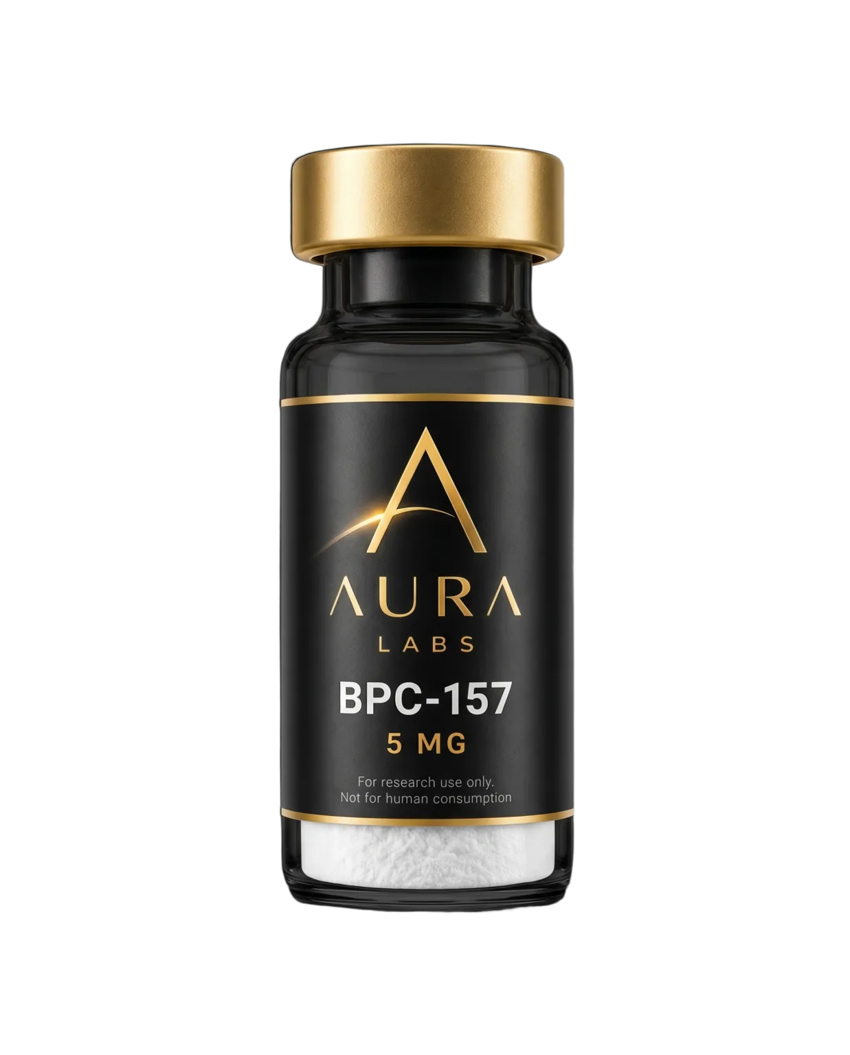 BPC-157 research vial, Aura Labs