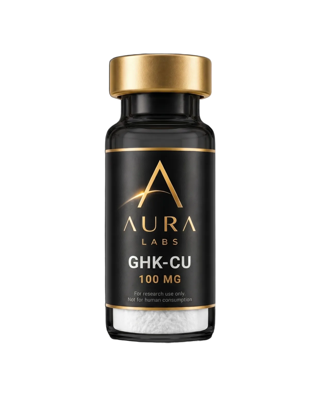 GHK-Cu research vial, Aura Labs